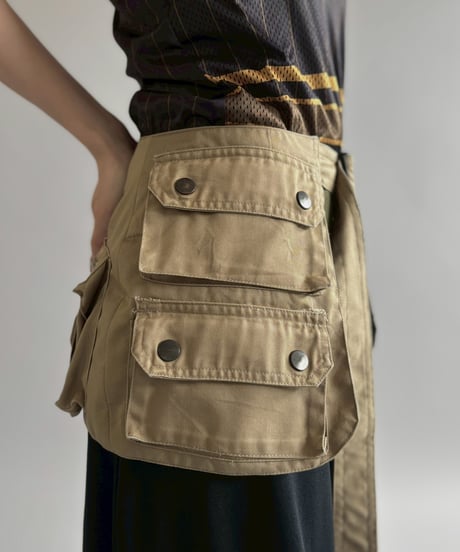 【RE;CIRCLE】  RE Fishing Vest Belt Bag / 260601-008