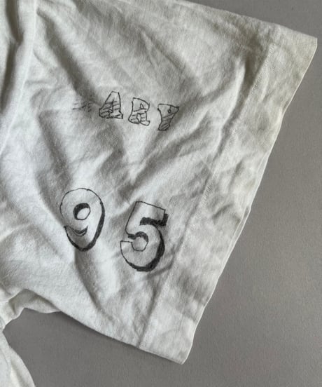 【USED】  80~90's Hand Print T-Shirt /240824-008