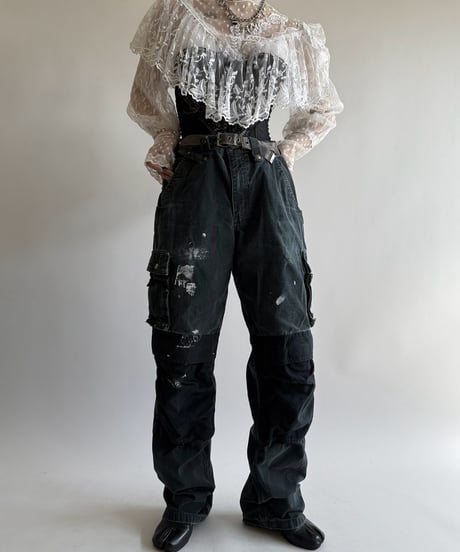 【USED】 Lace Pattern L/S Top  /250322-034