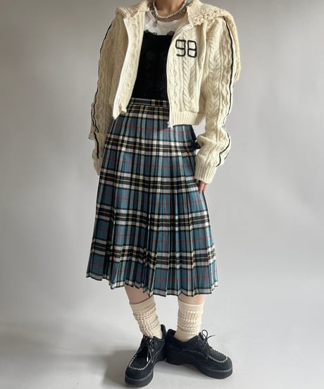 【USED】 Made in Scotland Kilt Skirt /250213-012