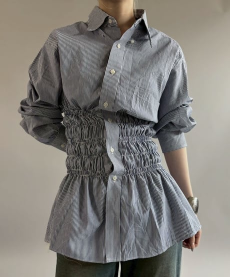 【RE;CIRCLE】 RE Shirring Shirt / 260504-007