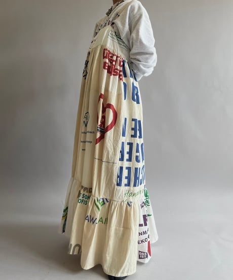 【RE;CIRCLE】RE Eco-Friendly Bag Camisole Long One-piece / 240905-019