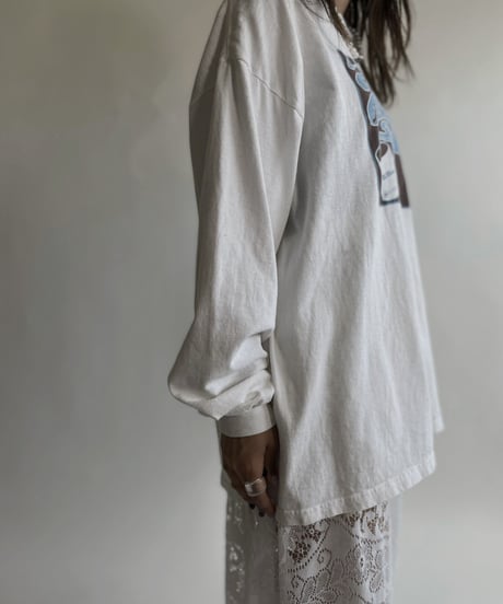 【USED】 Long Sleeves T-shirt “Hot Chocolate”/ 220507-001
