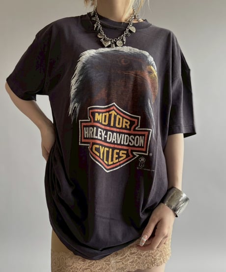 【USED】 Made in USA 87's HARLEY DAVIDSON T-Shirt / 260627-027
