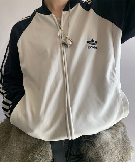 【USED】  80~90's adidas Jersey Top /241116-003