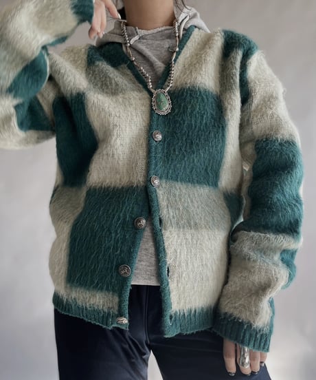 【USED】 savvy Mohair Cardigan / 240101-046
