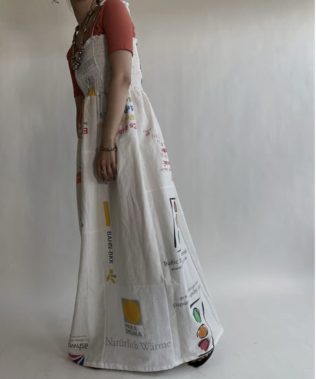 【RE;CIRCLE】RE Eco-Friendly Bag Camisole One-piece / 220512-022