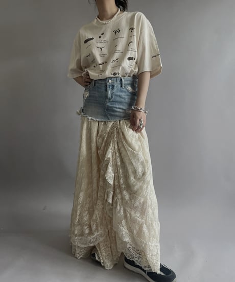 【USED】 GILDAN Endangered Feces T-Shirt/ 240429-029