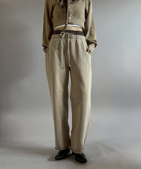 【RE;CIRCLE】 RE Sweat Pants W Waist / 260205-002