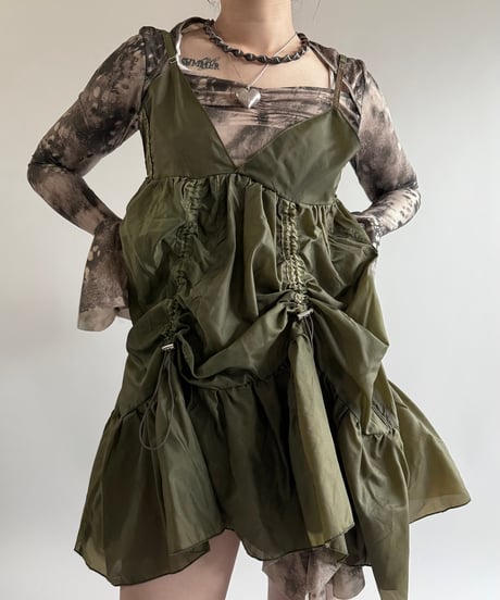 【RE;CIRCLE】 RE Army Parachute Code Cami / 250306-004