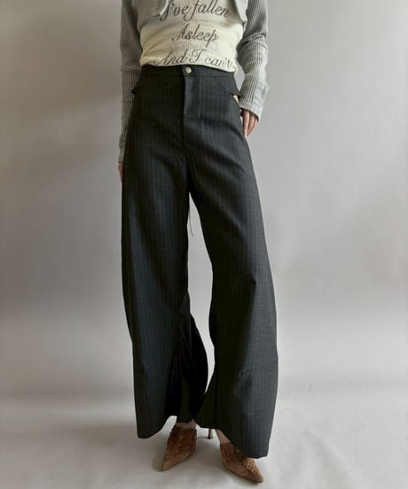 【RE;CIRCLE】 RE Suit Barrel Leg Pants/ 260420-021