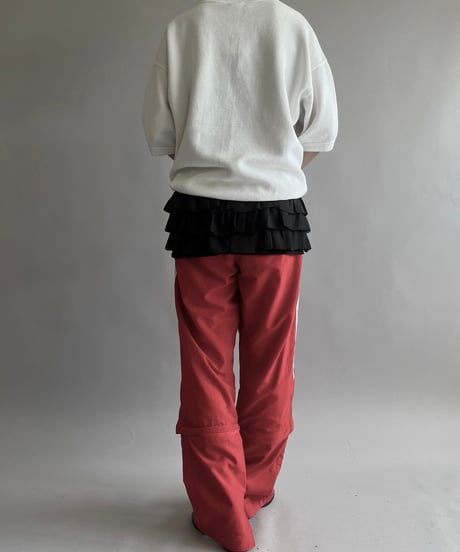 【USED】 Made in USA NEEDLEWORKS S/S Sweat Top  /240928-001