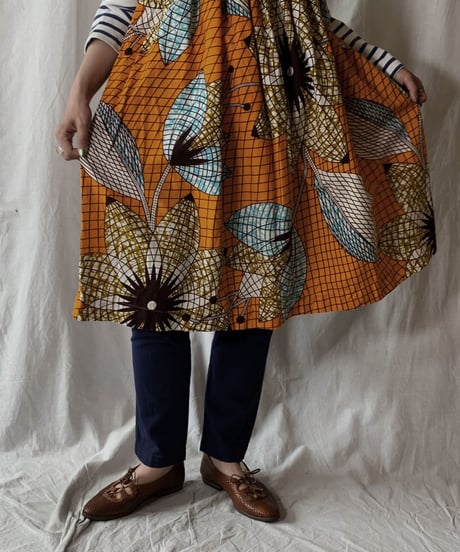 【USED】 African Batik One-piece①/210428-001