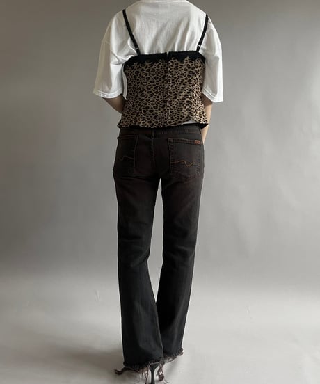 【USED】Leopard Patterned Camisole Top /240907-021
