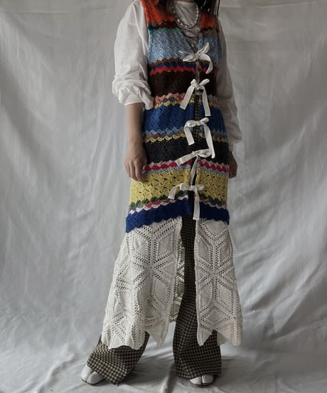 【RE;CIRCLE】 RE Granny × Crochet N/S Gown④/211014-019