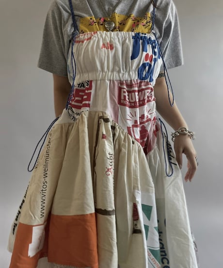 【RE;CIRCLE】RE Eco-Friendly Bag Code Camisole Middle One-piece / 240613-007
