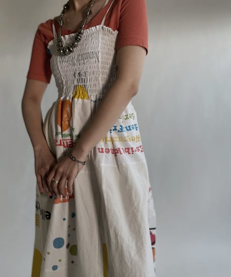 【RE;CIRCLE】RE Eco-Friendly Bag Camisole One-piece / 220512-022
