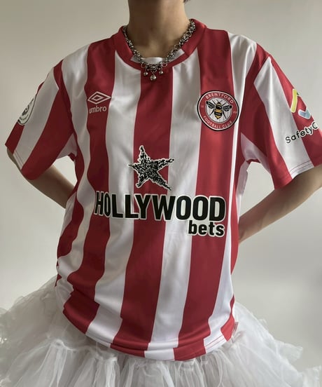 【USED】 UMBRO 21~22's Brentford GHODOS Soccer Shirt/ 250607-034