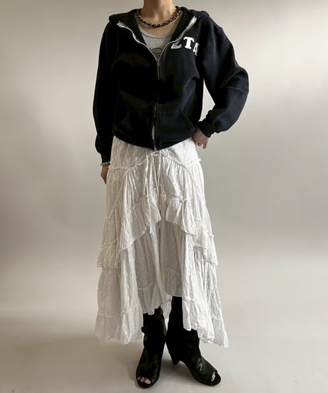 【USED】 Tiered Long Skirt  /250419-004
