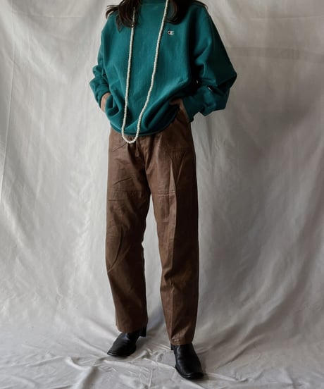 【USED】   90's USA Champion Reverse Weave Sweat One-point③/211007-030