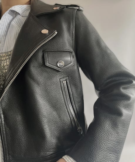 【USED】 GANNI Leather Jacket / 230401-021