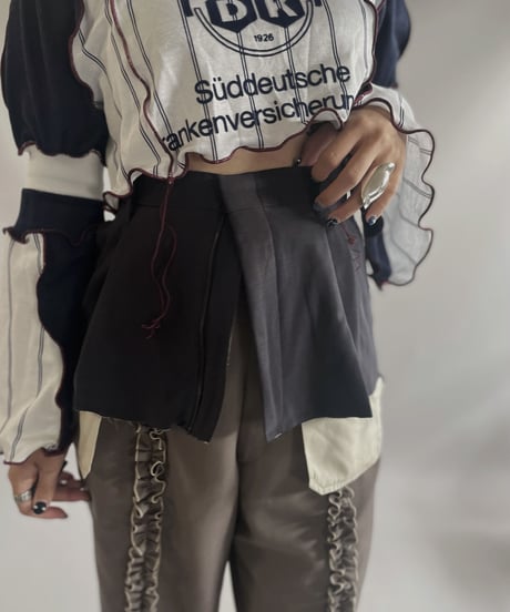 【RE;CIRCLE】 RE Suit Skirt / 240824-051
