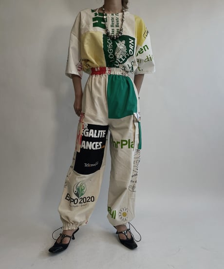 【RE;CIRCLE】 RE Eco-Friendly Bag Pants / 220707-002