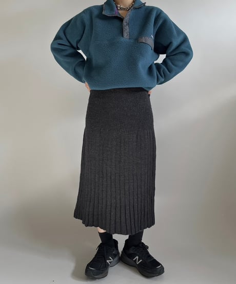 【USED】 Knit Skirt/241228-023
