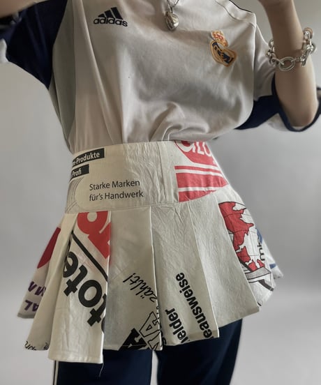 【RE;CIRCLE】RE Eco-Friendly Bag Pleats Mini Skirt/ 240613-011