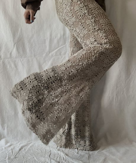 【RE;CIRCLE】 RE Crochet Pants② / 210611-015