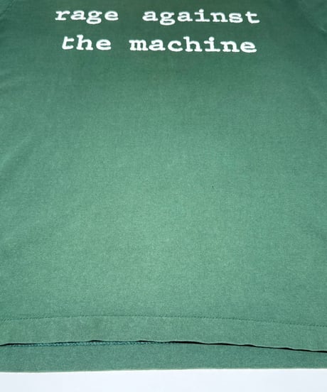【USED】 90's  RAGE AGAINST THE MACHINE T-Shirt /250621-047