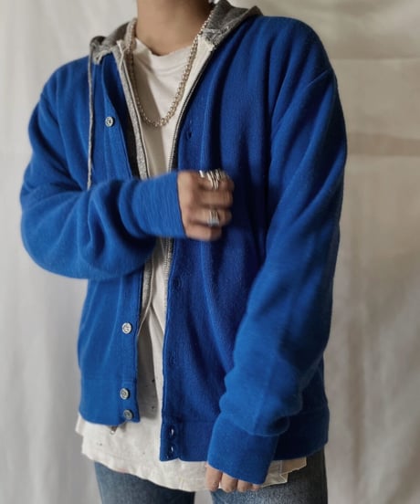 【USED】   THE FOX Acrylic Knit Cardigan/210930-038