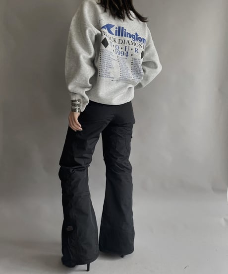 【USED】 Hanes Black Diamond Long Sleeved Sweat Shirt / 230311-021
