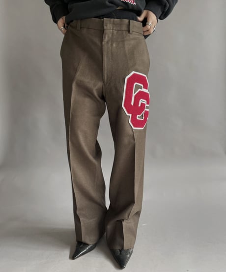 【RE;CIRCLE】 RE Wappen Slacks / 230128-016