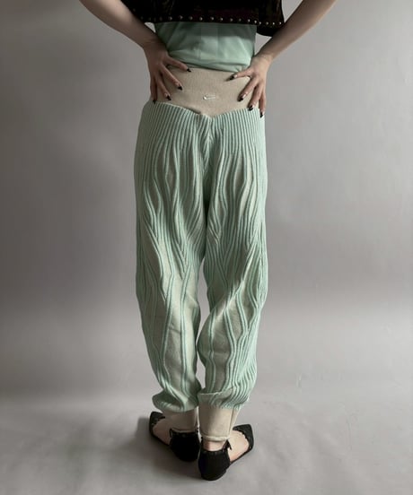 【USED】 NIKE YOGA Rib Knit Pants /260328-007
