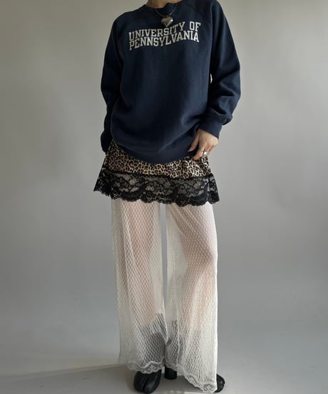 【USED】 Pattern Sheer Pants /250118-011