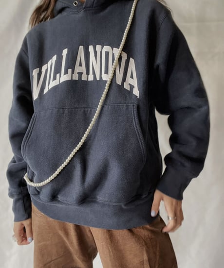 【USED】   Champion Reverse Weave Hoodie VILLANOVA/211007-035