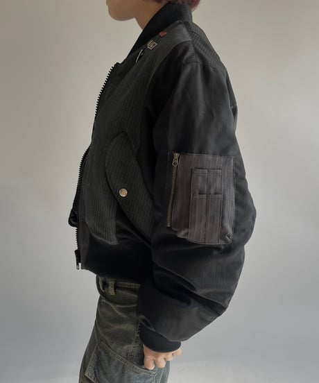 【RE;CIRCLE】 RE Suit Bomber Jacket / 250102-006