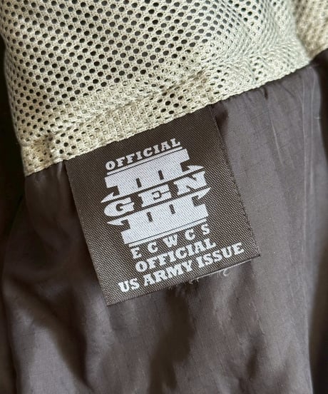 【USED】 U.S Army ECWCS Level7 Primaloft Parka Over Dyed Black MIDIUM-LONG/ WILD THINGS/251222-006