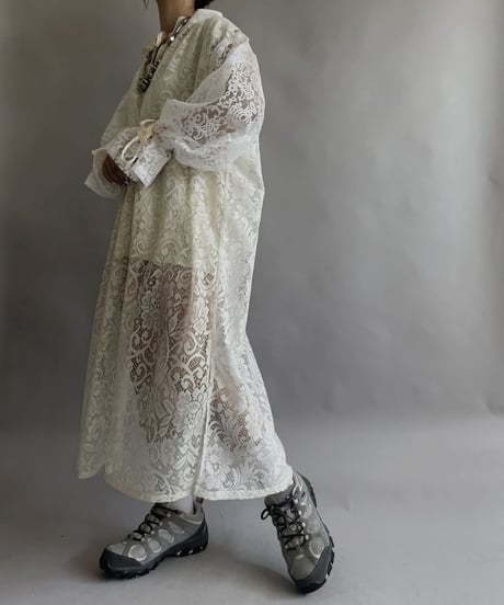 【RE;CIRCLE】 RE Crochet Lace One-piece / 230330-004