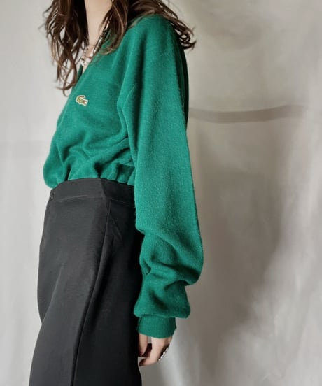 【USED】   LACOSTE Knit Top 13/211126-029