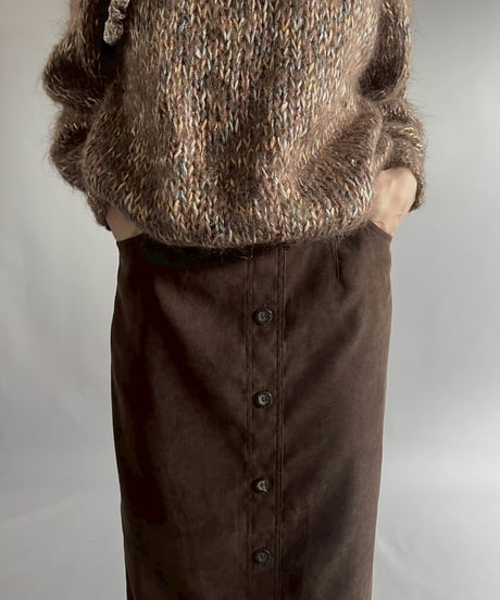 【USED】 Slit Long Skirt / 251122-012