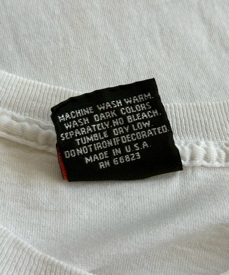 【USED】   Made in USA HARLEY- DAVIDSON Cut off Tank Top /250510-003