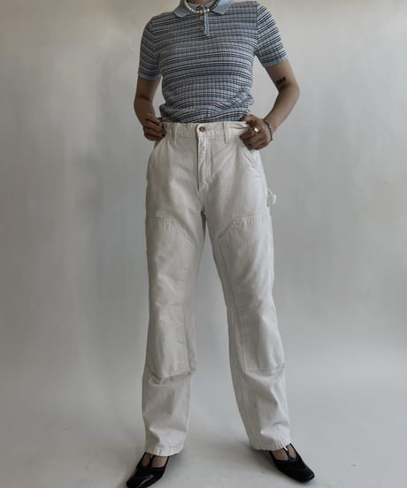 【USED】Gina Benotti Stripes Knit Top / 220514-018