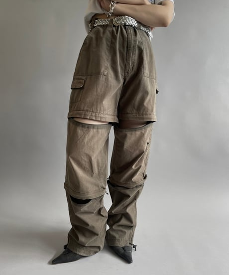 【USED】BERTO LUCCI Convertible Pants / 240608-012