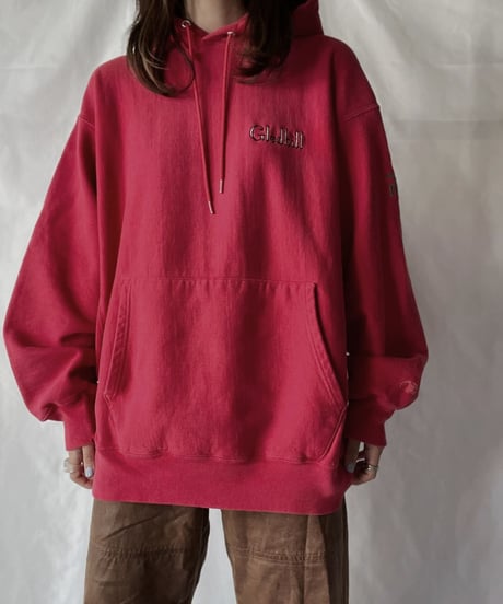 【USED】   Champion Reverse Weave Hoodie Gledhill/211007-032