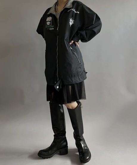 【Mashup Products】 Silk Screen Reversible Nylon Jacket /  240217-005
