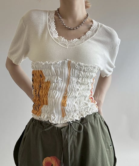 【RE;CIRCLE】 Re Eco Bag Tube Top/  250626-001