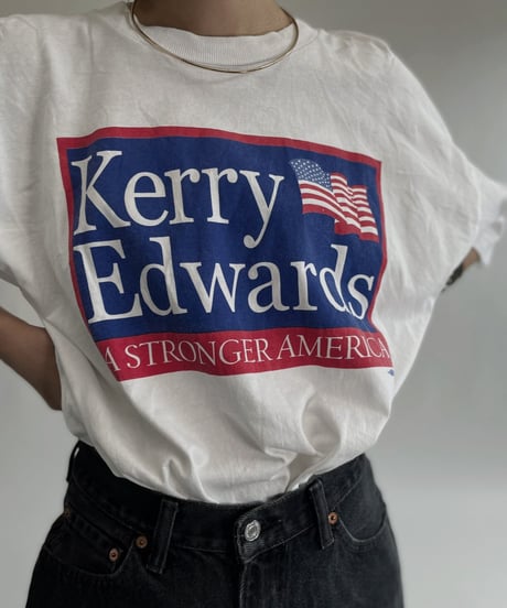 【USED】 Kerry Edwards T-shirt / 220827-005