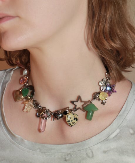 【Marland Backus】 ECLIPSE Charm Necklace /250630-004